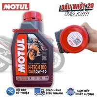 [Có chiết lẻ] Nhớt Motul H-TECH 100 HTECH 10W40 tổng hợp toàn phần