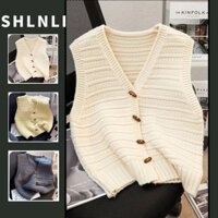 Cổ Chữ V Đơn Ngực Phiên Bản Hàn Quốc Áo Vest Nữ Rời Mùa Xuân Thu Áo Khoác Ngắn