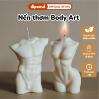 [Có clip] Nến Thơm Body Art - Dipsoul Candle Thư giãn An toàn Không khói Decor Quà tặng