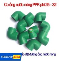 Co (cút đều) ống nước nóng PPR phi 25-32 – combo 10 cái – phụ kiện ống nước nóng, lạnh