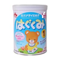 (Có Đai) SỮA MORINAGA HAGUKUMI SỐ 1 850G