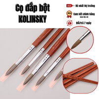 Cọ Đắp Bột Cán Gỗ SUPER LINDA 30% KOLINSKY size 14, 16, 18, 20