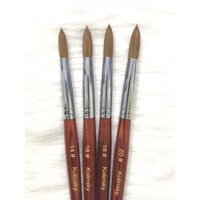 Cọ Đắp Bột kolinsky cọ đắp bột cán gổ