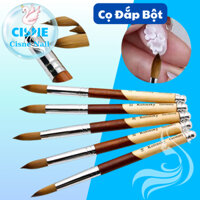 Cọ đắp bột Kolinsky Germany chính hãng - Cọ lông chồn cán gỗ,Cisne Nail