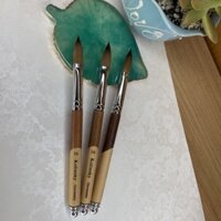 Cọ Đắp Bột KOLINSKY GERMANY Cán Gỗ