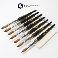 CỌ ĐẮP BỘT LÔNG CHỒN ĐẦU ÂU CÁN ĐEN, GỖ ĐÀN HƯƠNG PURE