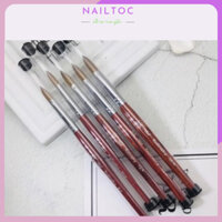 Cọ Đắp Bột Nail Size 16 Cán Gỗ Kolinsky Germany