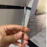 Cọ đắp hoa cán nhựa trong suốt 3D - Cọ nặn hoa bột chuyên dụng cho dân làm móng nails