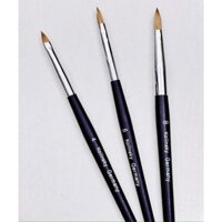 Cọ đắp sứ, đắp bột lông chồn Kolinsky Germany cán đen mềm mướt không xơ