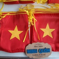 cờ dây/dây cờ tổ quốc/búa liềm in 2 mặt , 10 mét, 25 lá cờ/dây