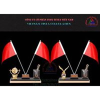 Cờ để bàn, cờ để bàn giá rẻ, hộp bút để bàn cao cấp