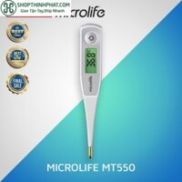 “Có đèn báo sốt” Nhiệt kế điện tử đầu mềm MT550__Microlife