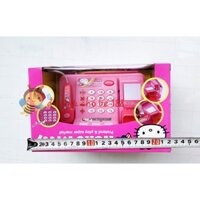 [Có Đèn Nhạc] Đồ chơi Máy tính tiền siêu thị (elsa và mèo kitty)  Dành Cho Bé