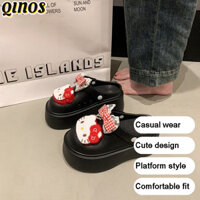 Cô Dép Hello Kitty trang trí nơ đầy màu sắc, dễ đeo & tháo