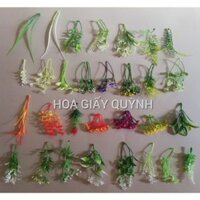 CỎ ĐIỂM KÝ cắm hoa đã nhặt sạch dây cọng - 1KG trộn nhiều mẫu