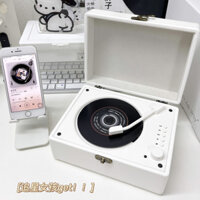 Cổ Điển cd Máy ghi âm Bluetooth không dây di động cd Quà tặng sinh nhật Giáng sinh tất cả trong một cho bé gái H0JG