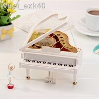 ►✆❣Cổ Điển Châu Âu Sáng Tạo Đàn Piano Hộp Nhạc Hộp Nhạc Xoay Nhảy Múa Ba Lê Cô Bé Trang Trí Quà Tặng Sinh Nhật