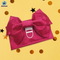 Cổ Điển Cummerbund Sash Dây Thắt Lưng Pre Buộc Nơ Họa Tiết Sakura Jacquard Nữ Thắt Lưng Cho Nữ Kimono Obi Nhật Bản Sash Thắt Lưng