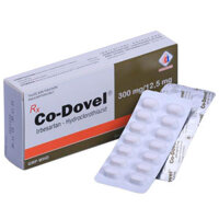 Co-Dovel 300mg/12,5mg, chỉ định điều trị tăng huyết áp nguyên phát