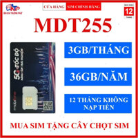 [CÓ ESIM] SIM 4G ESIM MOBIFONE MIỄN PHÍ 1 NĂM KHÔNG NẠP TIỀN MDT255 MDT350 12MDT150 12MDT50