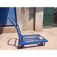 [có FreeShip Extra] Xe đẩy hàng 4 bánh gấp gọn tải trọng 500kg TỔNG KHO BÁNH XE ĐẨY MINH TUỆ