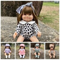 Cô gái búp bê giả SDFG, Đồ chơi búp bê trẻ em 30CM mềm mại, Búp bê bé gái xinh đẹp Full Body Silicone Bjd Doll 30CM Mô phỏng Đồ chơi tắm búp bê cho bé
