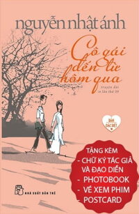 Cô Gái Đến Từ Hôm Qua (Bản Rất Đặc Biệt) - Tặng Kèm Chữ Ký Tác Giả Và Đạo Diễn+1 Photobook+1 Vé Xem Phim Cô Gái Đến Từ Hôm Qua Và 1 Postcard Hình Diễn Viên Ngẫu Nhiên (Số LượngCó Hạn)