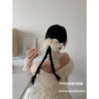 Cô Gái Ren Nơ Dây Buộc Tóc Đuôi Ngựa Bóng Đầu Dây Buộc Tóc Phụ Kiện Tóc Dây Cao Su