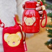 Cô gái trở nên nhỏ hơn, cốc giữ nhiệt, cát lún xung quanh, Túi Giấy Chủ Đề đứng, thẻ Guangshan