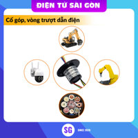 Cổ góp vòng quay dẫn điện 12.5mm 2A