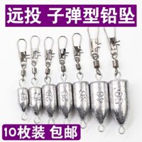 Có hàng - Chìm chì đạn, cần câu biển, cần câu thả nước, bảng lật, móc nổ, dây móc, chìm chì, phụ kiện câu cá dài*&-*