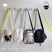 [Có hàng để giao hàng nhanh] Túi trẻ em mới mùa thu đông 20cm, túi đeo chéo đơn, túi vuông nhỏ trong suốt đơn giản cho đi lại, ba lô ngoài trời cho sinh viên