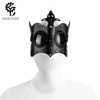 Có hàng Dropshipping Halloween Mặt nạ da PU mới Mặt nạ vui nhộn COS Đạo cụ nhập vai Mặt nạ lễ hội câu lạc bộ đêm