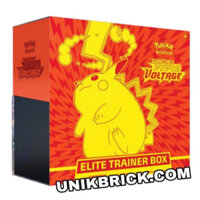 [CÓ HÀNG] Hộp bài UNIK BRICK Pokemon Pokémon TCG Sword & Shield Vivid Voltage Elite Trainer Box chính hãng (như hình)