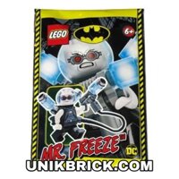 [CÓ HÀNG] Lego UNIK BRICK DC 212007 Mr. Freeze Foil Pack Polybag Túi nhân vật Người băng chính hãng (như hình).