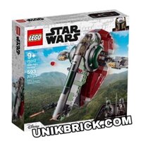 [CÓ HÀNG] Lego UNIK BRICK Star Wars 75312 Boba Fett’s Starship Tàu bay chiến tranh giữa các vì sao chính hãng (như hình)