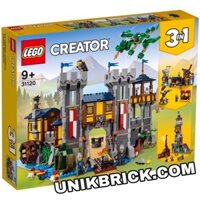 [CÓ HÀNG] Lego UNIK BRICK Creator 31120 Medieval Castle 3 IN 1 Lâu đài trung cổ chính hãng (như hình).