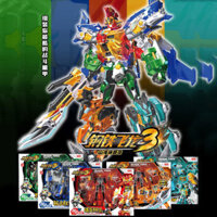 Có hàng, miễn phí vận chuyển, Robot biến hình rồng bay thép 3, quái vật thần thoại Shanhai, đồ chơi trẻ em, khủng long King Kong, năm trong một, bé trai, sáu ba, 3, Good Boy BB