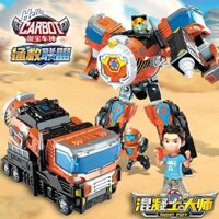 Có hàng, miễn phí vận chuyển, Kabo Car God Rescue Alliance, Robot xe bùn biến hình, đồ chơi Kabo Haja Good Boy BB