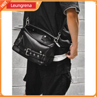 [Có hàng] Túi đeo chéo xe máy cao cấp unisex thiết kế mới, túi gối cầm tay dung tích lớn [leungrena]