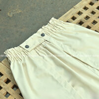 [CÓ HỎA TỐC] [Hình thật shop tự chụp] Quần Váy Chống Nắng 2in1 Kaki Màu Kem Da Be Có Túi Freesize Có Thun Co Giãn Và Nút