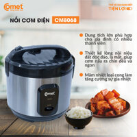 [Có hỏa tốc TPHCM ] Nồi cơm điện nắp gài lòng niêu 1,8L COMET - CM8068