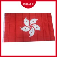 Cờ Hồng Kông bauhinia 90 * 150cm Chất Lượng Cao HK Flag