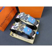(Có hộp đóng gói) 3.8CM Thích hợp cho cả nam và nữ. Thắt lưng LV, Thắt lưng da thật, Thắt lưng cặp đôi, Thắt lưng quần jean, Thắt lưng cặp đôi trang trọng