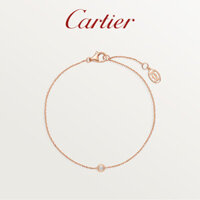 [Có hộp đóng gói] Cartier Cartier d 'Amour Vòng tay kim cương vàng trắng vàng hồng [Túi quà tặng]
