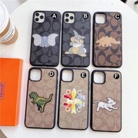 Có Hộp Quà Tặng Ốp Lưng Mới Cho iPhone 15 Pro Max Bao Da Bảo Vệ iPhone 14 13 12 11 XR iX Soft Case iPhone COACH. Ốp Điện Thoại XsMax Soft Case 7plus