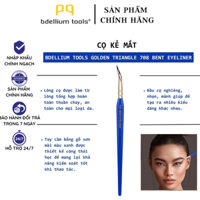 Cọ Kẻ Eyeliner Chuyên Nghiệp Đầu Gấp Bdellium Tools Golden Triangle 708 Bent Eyeliner ( Tách Set )