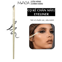 Cọ Kẻ Mắt Và Kẻ Mày MAGA Eyeliner Fine Angled Brush Siêu Mảnh