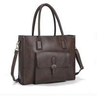 [Có Khắc Tên] Túi xách công sở nữ laptop 15in, túi xách đi làm cho nữ, da bền 3 năm, bảo hành không bong nổ 3 năm