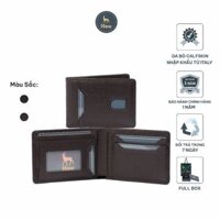 (Có Khắc Tên) Ví Nam Đựng Thẻ Name Card Chất Da Bò Chống Bong Tróc HNC